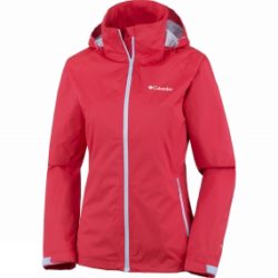 Columbia Womens Tapanga Trail Jacket Red Camellia